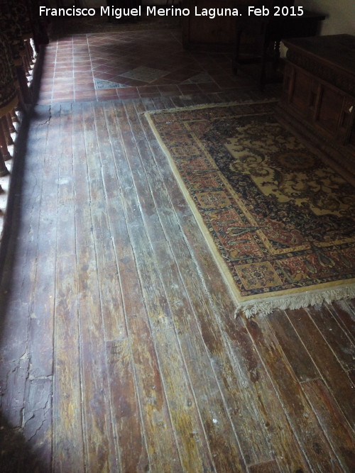 Palacio de los Granada Venegas - Palacio de los Granada Venegas. Suelo de madera