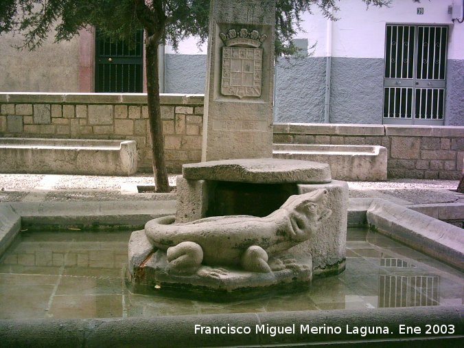 Monumento al Lagarto de la Malena - Monumento al Lagarto de la Malena. 