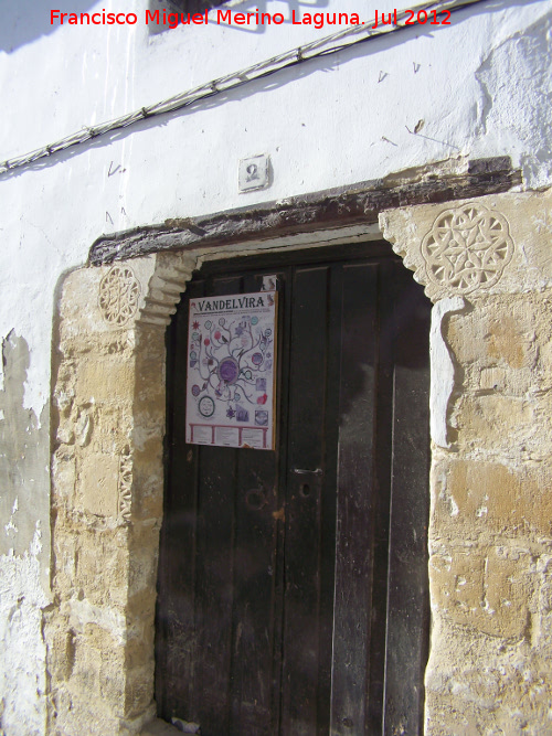 Casa hebrea de la Calle Gradeta de Santo Toms n 4 - Casa hebrea de la Calle Gradeta de Santo Toms n 4. Portada