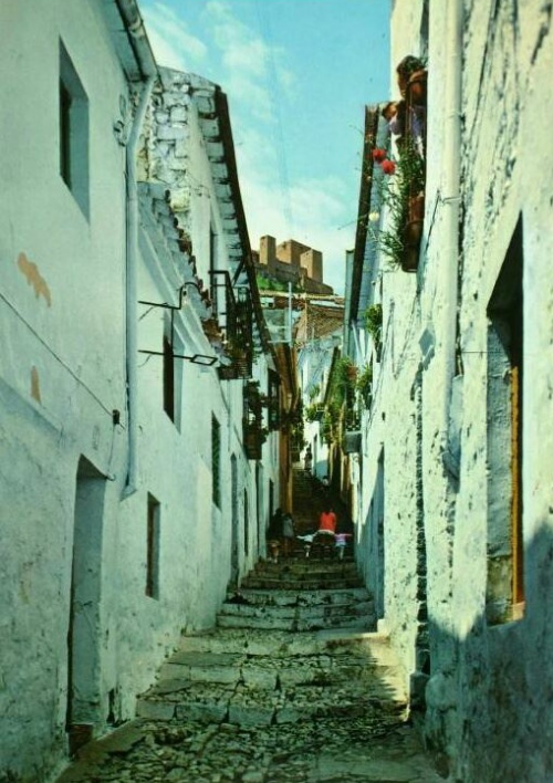 Calle Soria de San Juan - Calle Soria de San Juan. Foto antigua