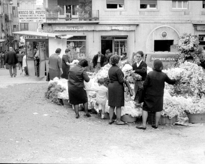 Plaza del Psito - Plaza del Psito. Foto antigua