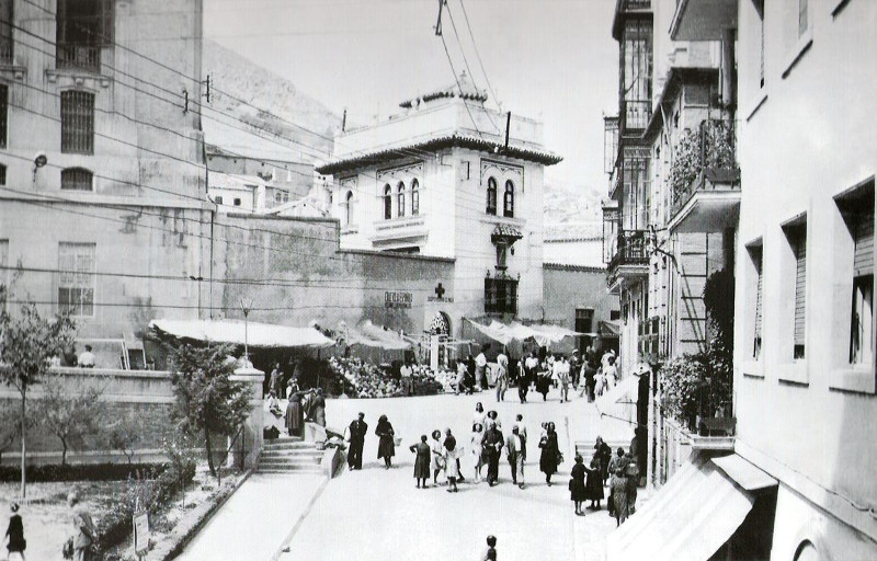 Plaza del Psito - Plaza del Psito. Foto antigua