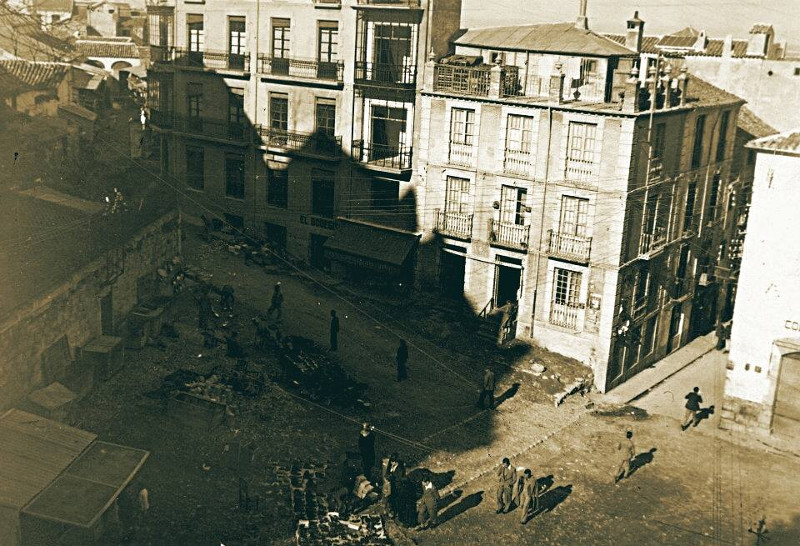 Plaza del Psito - Plaza del Psito. Foto antigua