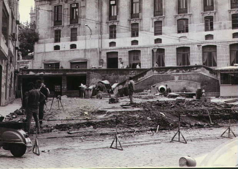 Plaza del Psito - Plaza del Psito. Foto antigua