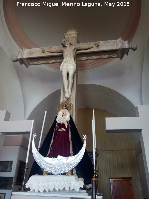 Ermita del Calvario - Ermita del Calvario. La dolorosa y le Cristo del Calvario