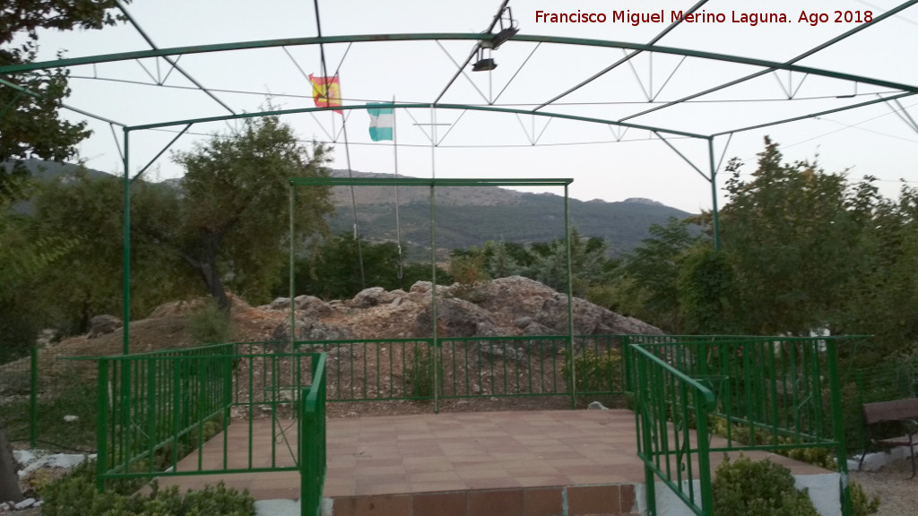 Ermita de la Virgen Blanca - Ermita de la Virgen Blanca. Escenario