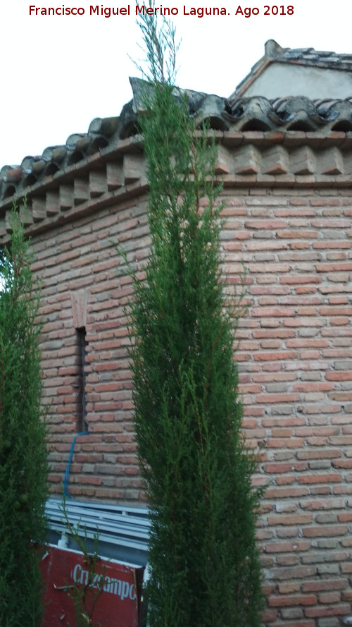 Ermita de la Virgen Blanca - Ermita de la Virgen Blanca. bside