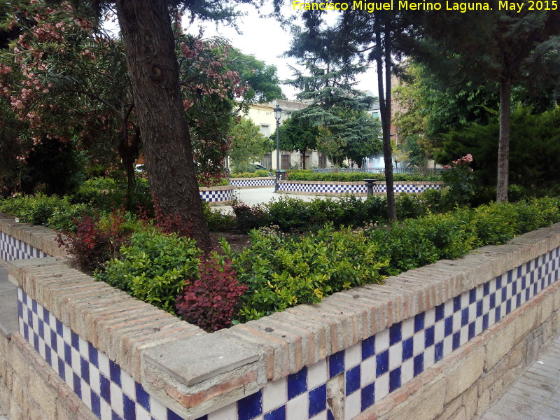 Plaza de la Iglesia - Plaza de la Iglesia. Lugar donde estuvo el Alamo de Fundacin