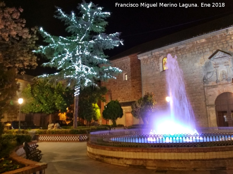 Plaza de la Iglesia - Plaza de la Iglesia. En Navidad