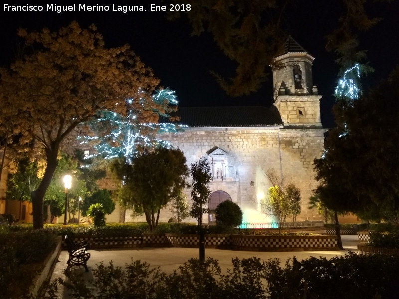 Plaza de la Iglesia - Plaza de la Iglesia. En Navidad