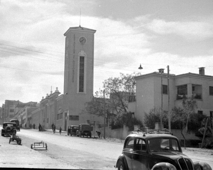 Estacin de Autobuses - Estacin de Autobuses. Foto antigua