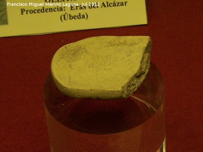 Eras del Alczar - Eras del Alczar. Cuchara. Museo Arqueolgico de beda