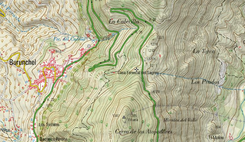 Mirador Paso del Aire - Mirador Paso del Aire. Mapa