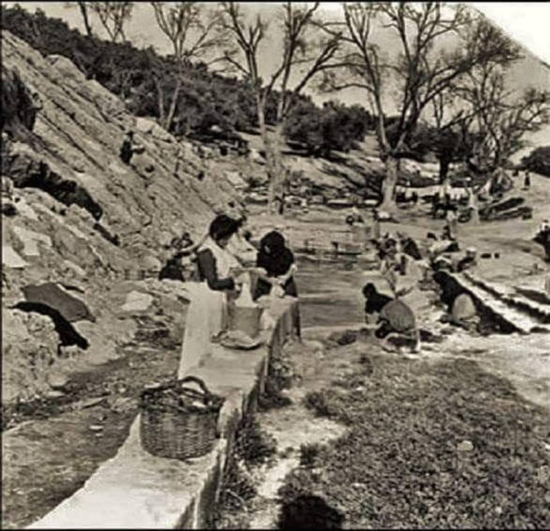 Lavadero de la Fuente de la Pea - Lavadero de la Fuente de la Pea. Foto antigua