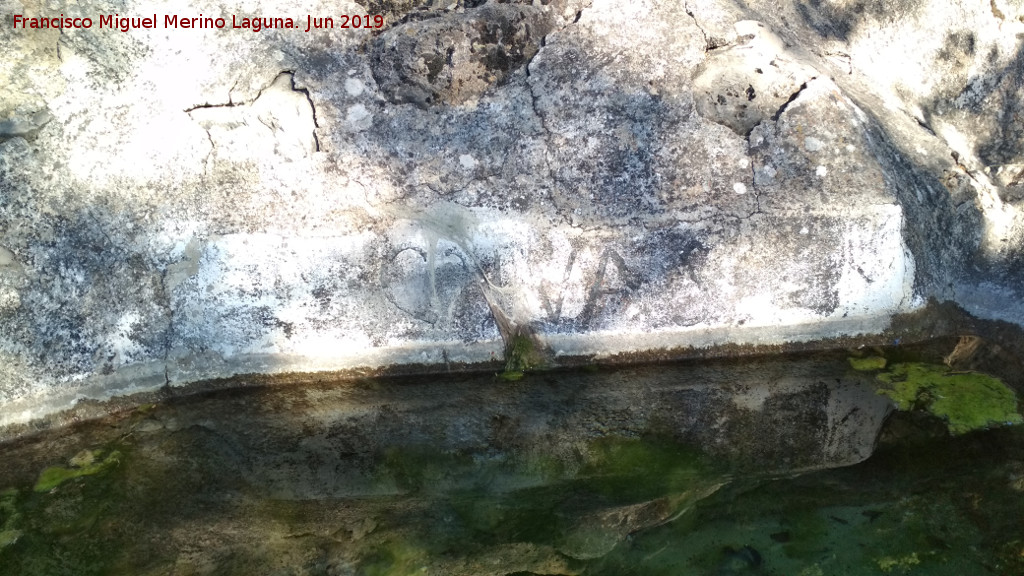 Fuente Lavadero del Dornajuelo - Fuente Lavadero del Dornajuelo. Resto de inscripcin