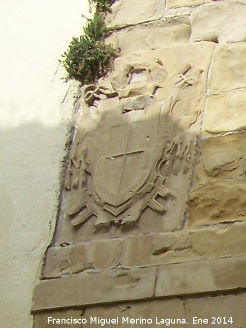 Convento antiguo de Santa Catalina - Convento antiguo de Santa Catalina. Escudo izquierdo