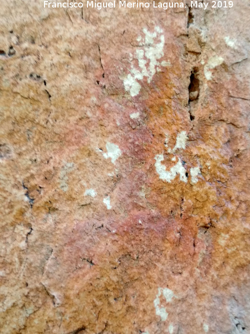 Pinturas rupestres del Paso del Canjorro I - Pinturas rupestres del Paso del Canjorro I. Antropomorfo