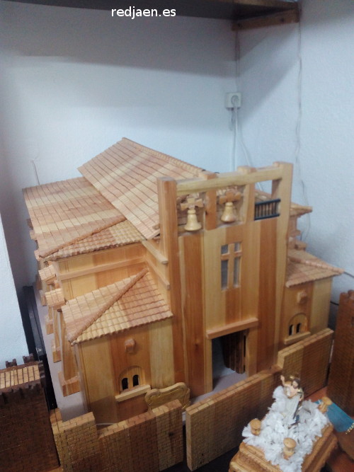 Iglesia de Santa Isabel - Iglesia de Santa Isabel. Maqueta realizada por Luis Barbero