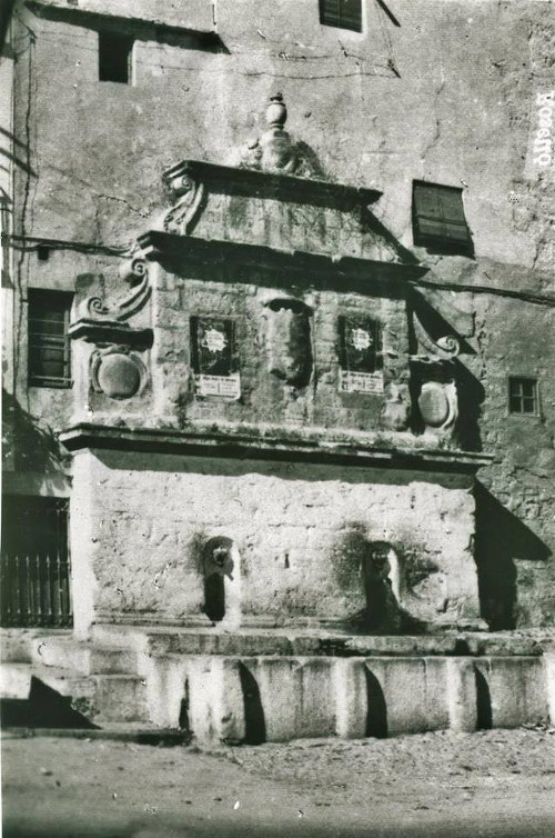 Fuente del Arrabalejo - Fuente del Arrabalejo. Foto antigua