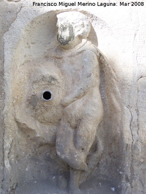 Fuente de Los Caos - Fuente de Los Caos. Hornacina derecha