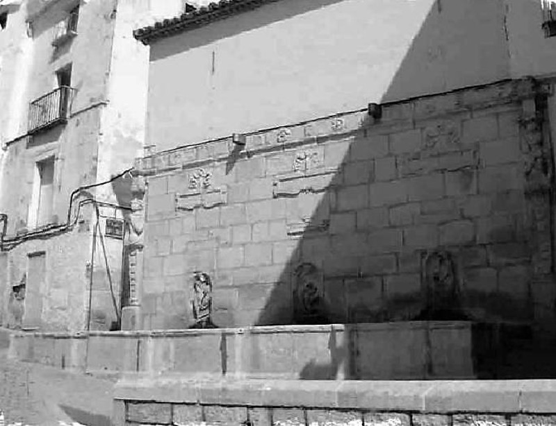 Fuente de Los Caos - Fuente de Los Caos. Foto antigua