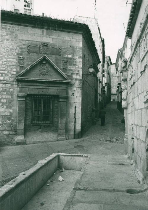 Fuente de Los Caos - Fuente de Los Caos. Foto antigua. Archivo IEG