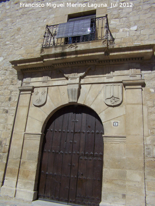 Palacio de Don Luis de la Cueva - Palacio de Don Luis de la Cueva. Portada