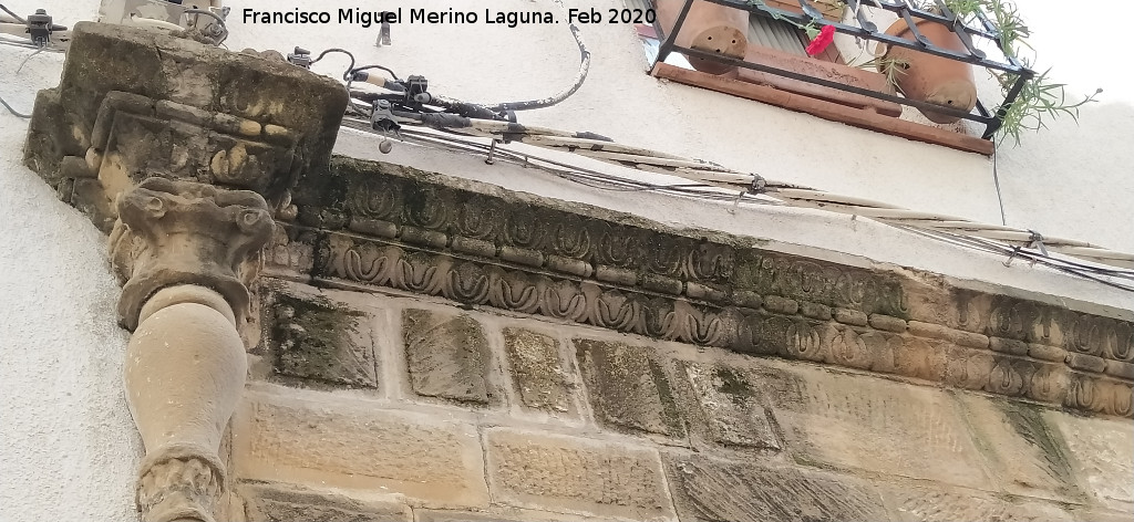 Casa de la Calle Parras n� 16 - Casa de la Calle Parras n� 16. Detalle