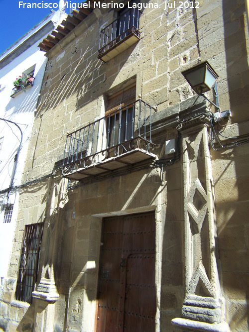 Casa de la Calle Roque Rojas n 9 - Casa de la Calle Roque Rojas n 9. Fachada