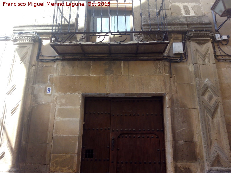 Casa de la Calle Roque Rojas n 9 - Casa de la Calle Roque Rojas n 9. Portada