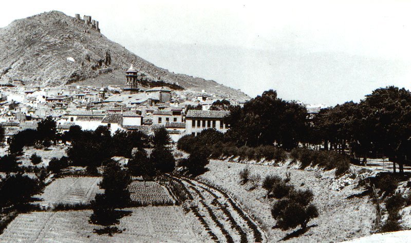 Hpico de Jan - Hpico de Jan. Antiguo huerto del Convento de Capuchinos antes de construir el Hipdromo