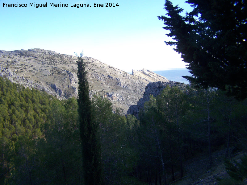 Jabalcuz - Jabalcuz. Vistas del Cerro de los Morteros y el Cerro Fuente de la Pea