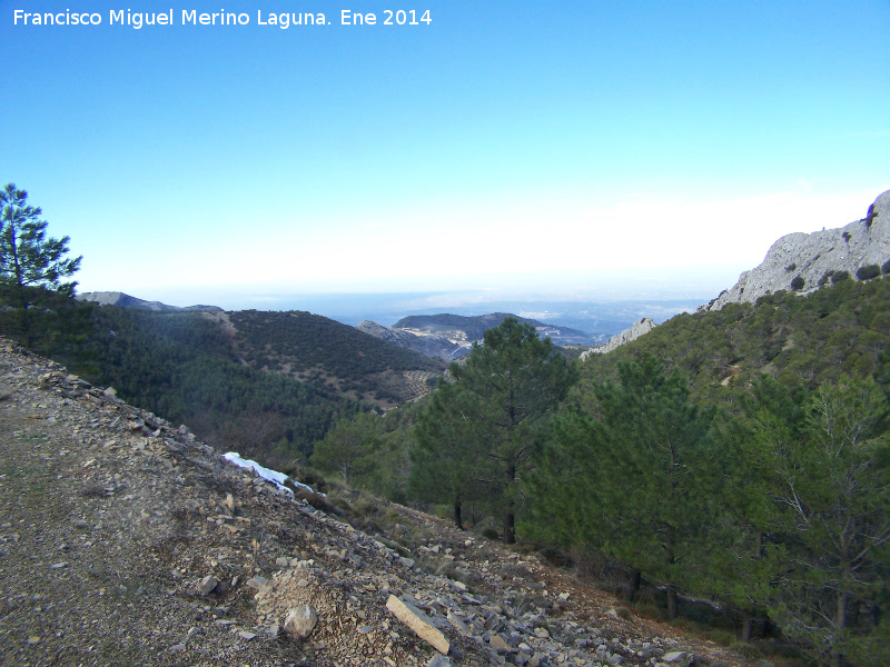 Jabalcuz - Jabalcuz. Vistas hacia Torredelcampo