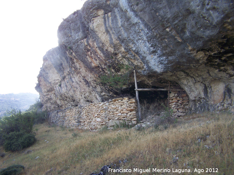 Pinturas rupestres de la Tinada del Ciervo IV - Pinturas rupestres de la Tinada del Ciervo IV. Abrigo