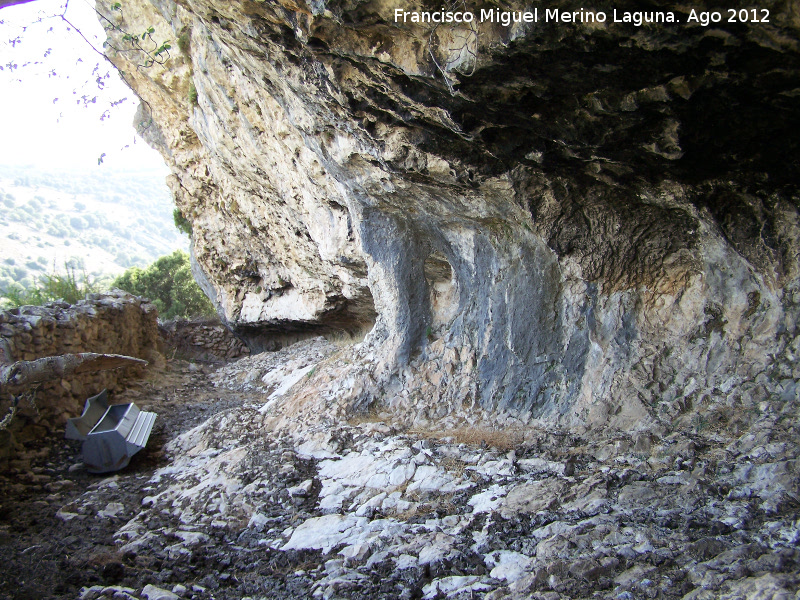 Pinturas rupestres de la Tinada del Ciervo IV - Pinturas rupestres de la Tinada del Ciervo IV. Abrigo