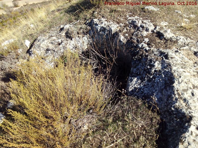 El Castelln - El Castelln. Silo excavado en roca