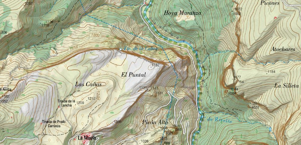 El Puntal - El Puntal. Mapa