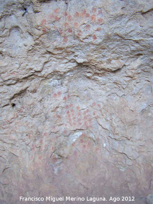 Pinturas rupestres de la Cueva del Gitano Grupo II - Pinturas rupestres de la Cueva del Gitano Grupo II. 