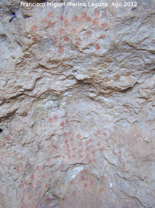 Pinturas rupestres de la Cueva del Gitano Grupo II - Pinturas rupestres de la Cueva del Gitano Grupo II. 