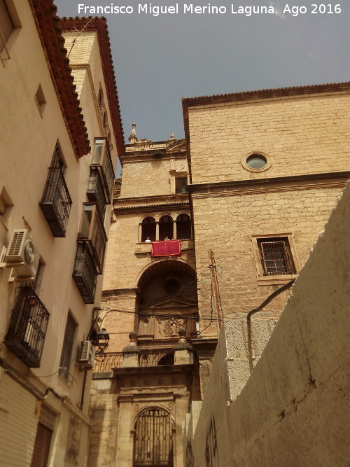 Calle Abades - Calle Abades. Durante la Obtensin del Santo Rostro