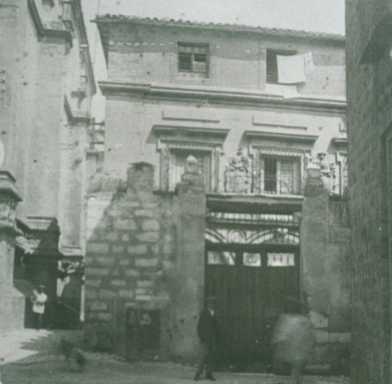 Calle Almenas - Calle Almenas. Foto antigua