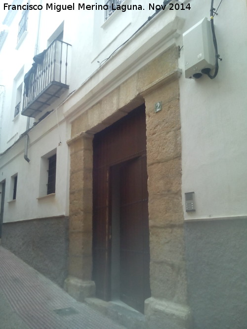 Casa de la Calle Soria de San Juan n 2 - Casa de la Calle Soria de San Juan n 2. Portada