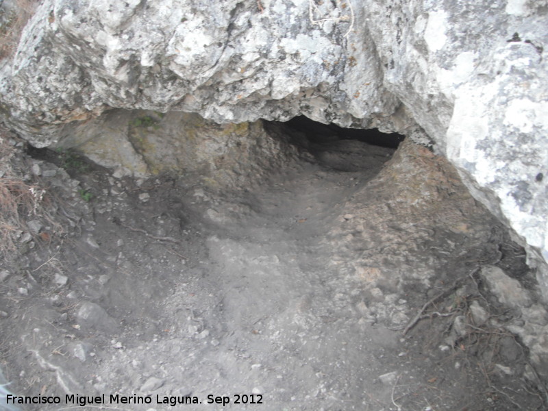 Cueva del Morrn - Cueva del Morrn. Entrada