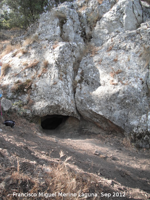 Cueva del Morrn - Cueva del Morrn. Entrada