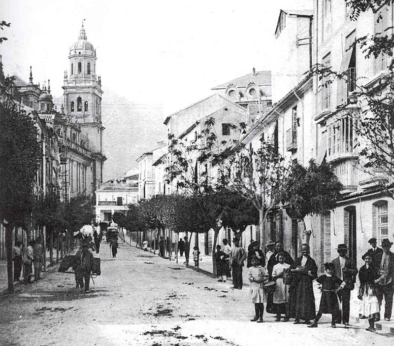 Calle Bernab Soriano - Calle Bernab Soriano. Foto antigua. Alrededor de 1900