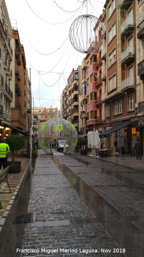 Calle Bernab Soriano - Calle Bernab Soriano. Adornos navideos