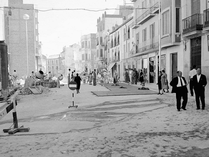 Calle Bernab Soriano - Calle Bernab Soriano. Foto antigua