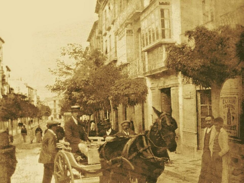 Calle Bernab Soriano - Calle Bernab Soriano. Foto antigua