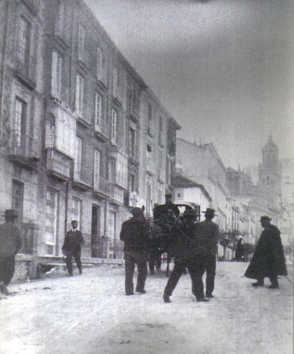 Calle Bernab Soriano - Calle Bernab Soriano. Finales del siglo XIX