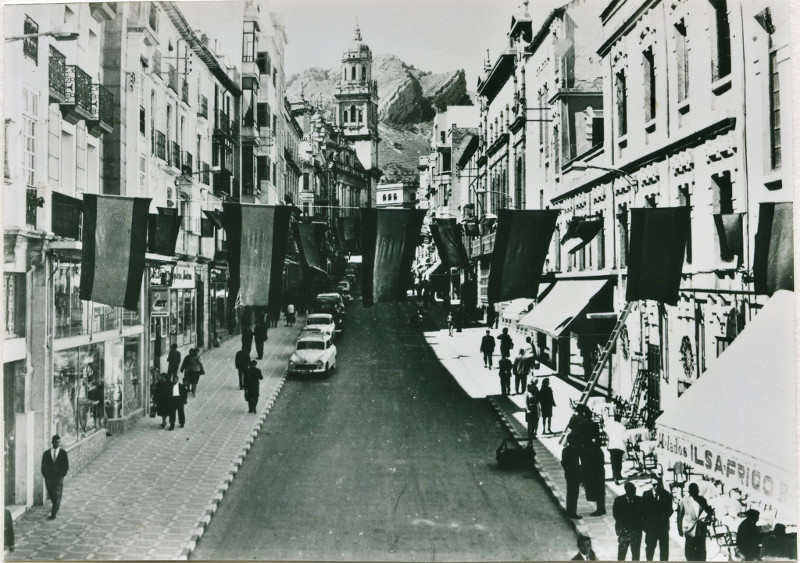 Calle Bernab Soriano - Calle Bernab Soriano. Foto antigua. Archivo IEG